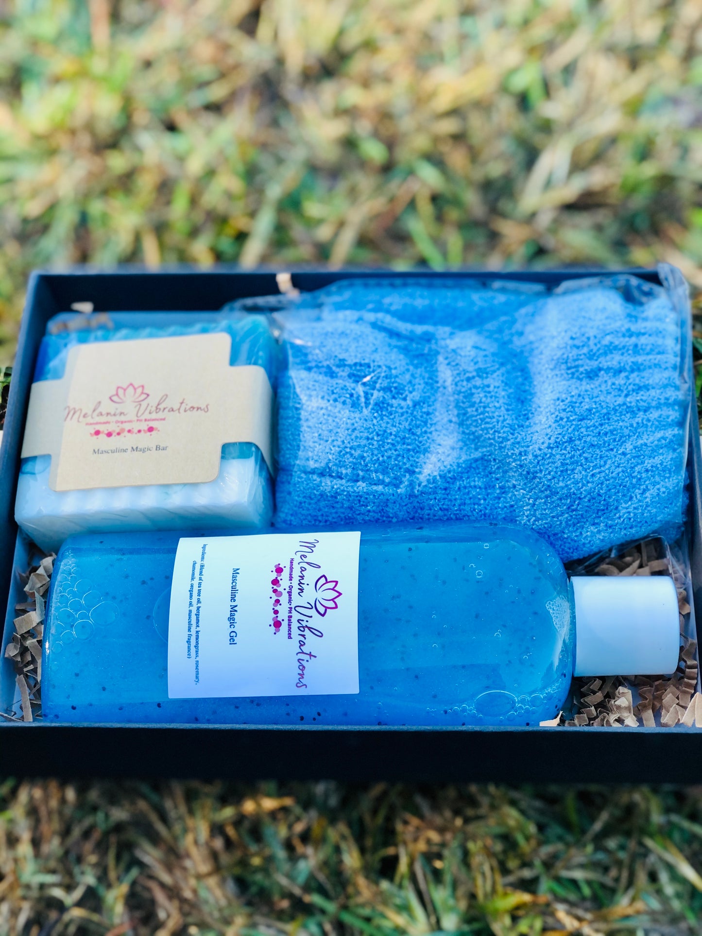 MASCULINE MAGIC BAR AND SHOWER GEL COLLECTION SET