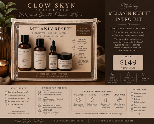 Melanin Reset™ Corrective Facial Kit