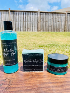 MEN'S MASCULINE MAGIC BAR, GEL & SCRUB GIFT SET