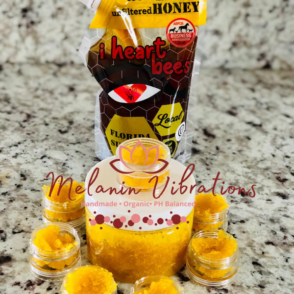 Turmeric+Lemongrass & Honey Brightening Sugar scrub